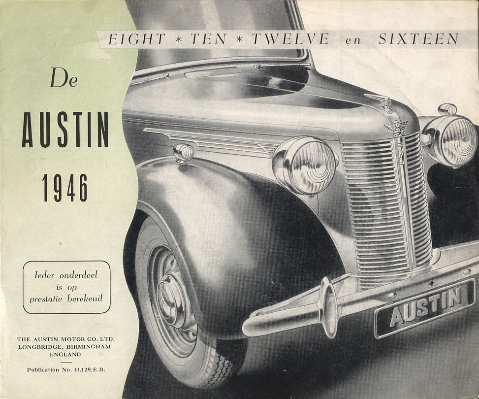 1946 Austin Range (Germany) Brochure